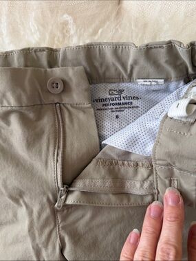 Boys Vineyard Vines Performance Pants - Khaki/Tan